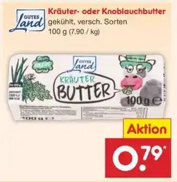 Netto Marken-Discount Kräuter- oder Knoblauchbutter Angebot