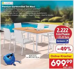 Netto Marken-Discount Premium Gartenmöbel Set Maui Angebot