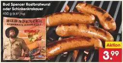 Netto Marken-Discount Bud Spencer Rostbratwurst oder Schinkenkrakauer Angebot