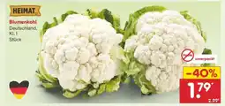 Netto Marken-Discount Blumenkohl Angebot