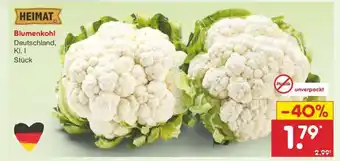 Netto Marken-Discount Blumenkohl Angebot