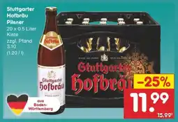 Netto Marken-Discount Stuttgarter Hofbräu Pilsner Angebot