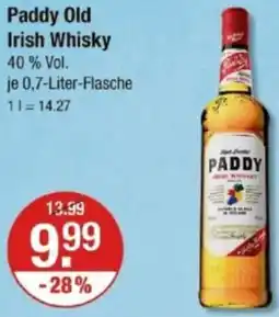 V Markt Paddy Old Irish Whisky Angebot