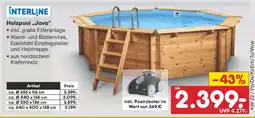 Netto Marken-Discount Holzpool „Java“ Angebot