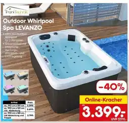Netto Marken-Discount Outdoor Whirlpool Spa LEVANZO Angebot