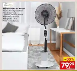 Netto Marken-Discount Standventilator mit Wasser Angebot