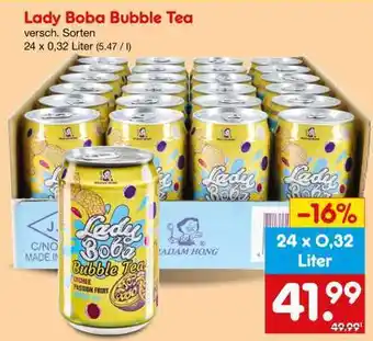 Netto Marken-Discount Lady Boba Bubble Tea Angebot