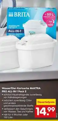 Netto Marken-Discount Wasserfilter-Kartusche MAXTRA PRO ALL-IN-1 Pack 2 Angebot