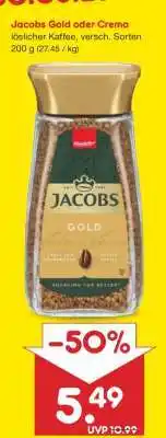 Netto Marken-Discount Jacobs Gold oder Crema Angebot