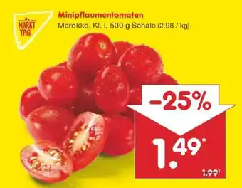 Netto Marken-Discount Minipflaumentomaten Angebot