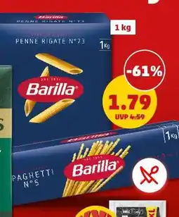 PENNY BARILLA Penne Rigate N°73 Angebot