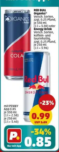 PENNY RED BULL Organics Angebot