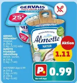 PENNY ALMETTE Frischkäsezubereitung Angebot