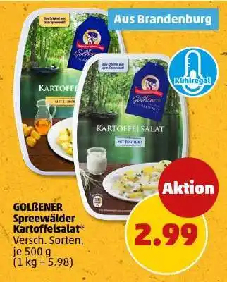 PENNY Golßener Spreewälder Kartoffelsalat Angebot