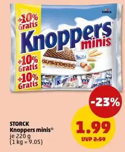 PENNY Knoppers minis Angebot