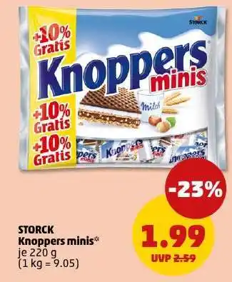 PENNY Knoppers minis Angebot