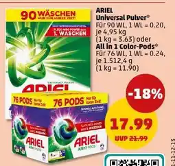 PENNY ARIEL All in 1 Color Pods Angebot