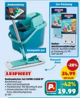 PENNY Bodenwischer-Set COMBI CLEAN M Angebot
