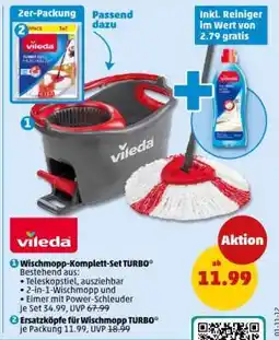 PENNY Ersatzköpfe für Wischmopp TURBO Angebot