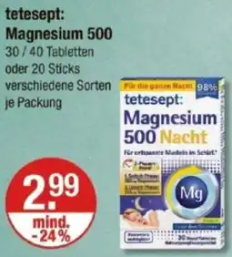 V Markt tetesept: Magnesium 500 Angebot
