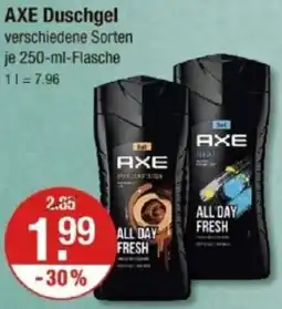 V Markt AXE Duschgel Angebot