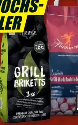 B1 Discount Baumarkt Fyrhege Grill-Holzkohlebriketts Angebot