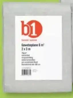 B1 Discount Baumarkt B1 Gewebeplane Angebot