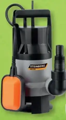 B1 Discount Baumarkt Steinberg Kunstoff-Schmutzwasserpumpe SDW 400 Angebot