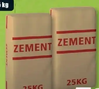 B1 Discount Baumarkt Zement Angebot