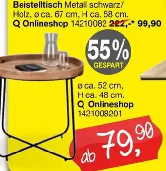 Opti Wohnwelt Beistelltisch Angebot