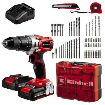 toom Baumarkt Einhell Akku-Schlagbohrschrauber TE-CD 18/40 LI-I +64 Angebot