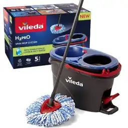 toom Baumarkt Vileda Bodenwischer-Set H2PrO Spin Mop Angebot