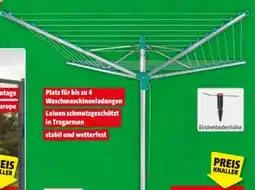 Hagebau Leifheit Wäscheschirm Linomatic Easy 400 Angebot