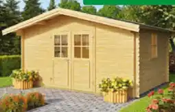 Hagebau Mr. Gardener Blockbohlenhaus Donau Angebot