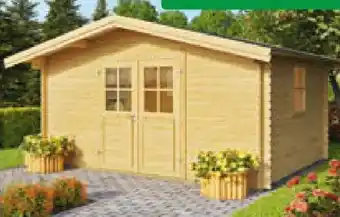 Hagebau Mr. Gardener Blockbohlenhaus Donau Angebot