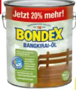 Hagebau Bondex Holzpflegeöle Angebot