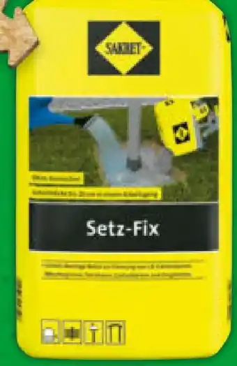 Hagebau Sakret Schnellbeton Setz-Fix Angebot