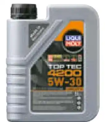 Hagebau Liqui Moly Motoröl Top Tec 4200 5W 30 Angebot