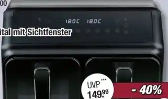 Poco Alpina Doppel-Heißluftfritteuse 871125227219 Angebot
