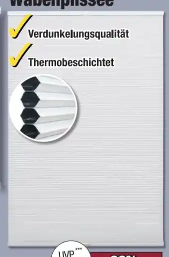 Poco Wabenplissee Angebot