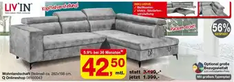 Opti Wohnwelt LIV'IN Wohnlandschaft Angebot