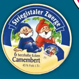 NETTO Striegistaler Zwerge 6 Ecken Camembert Angebot