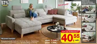 Opti Wohnwelt Wohnlandschaft Angebot