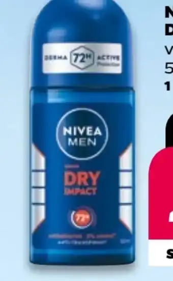 NETTO Nivea For Men Deo Roll-On Angebot