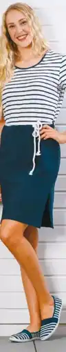 NETTO Damen Maritimes Kleid Angebot
