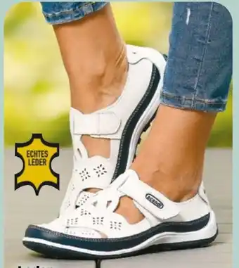 NETTO Damen Leder-Sommerschuhe Angebot