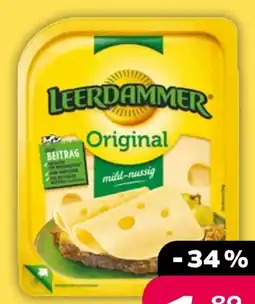 NETTO Leerdammer Original Mild-Nussig Angebot