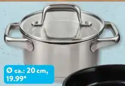 Aldi Süd Crofton Edelstahl-Topf 20 cm Angebot