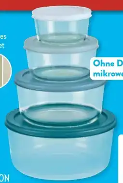 Aldi Süd Crofton Glasschüsseln-Set mit Deckeln Angebot