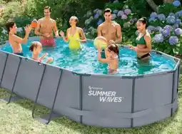 Aldi Süd Summer Waves Oval Pool Active Frame Angebot